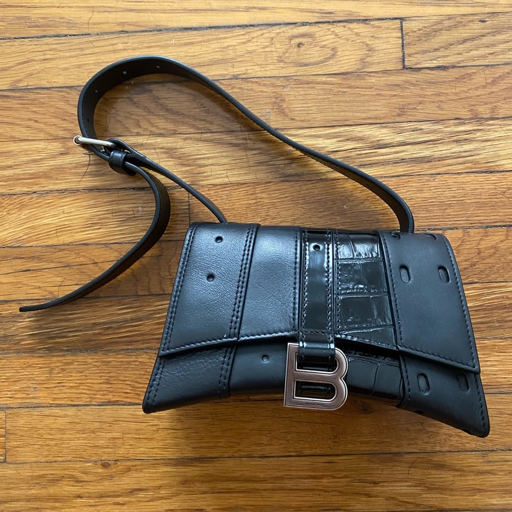 Balenciaga S Multibelt Top Handle Bag In Black